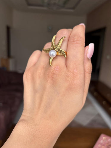 Star Pearl Golden Ring